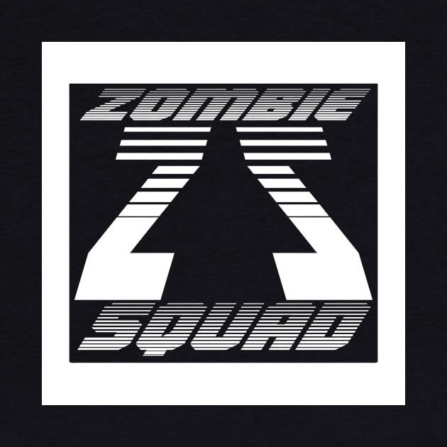 Zombie Squad ZS G.I. (White) T-Shirt by Zombie Squad Clothing